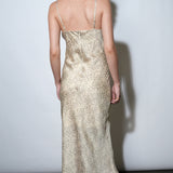Cassandra Animal Midi Slip Dress
