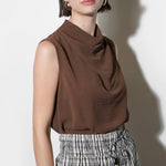 Quinn High Cowl Neck Top