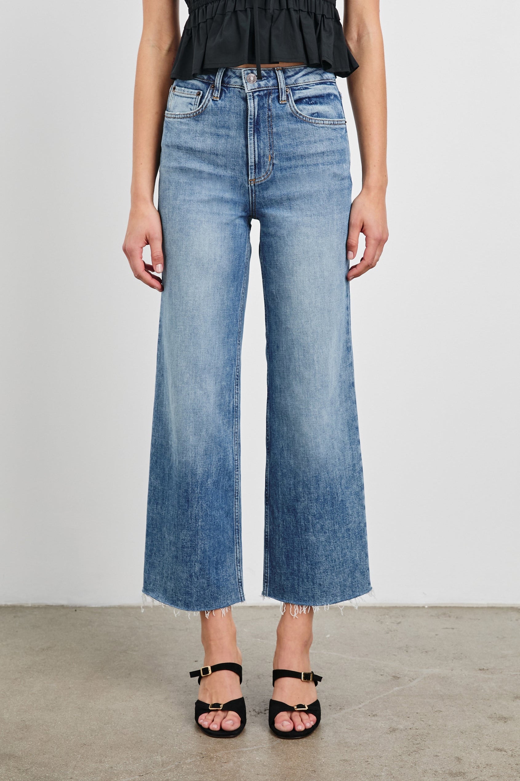 Getty Wide Leg Crop Tradewind