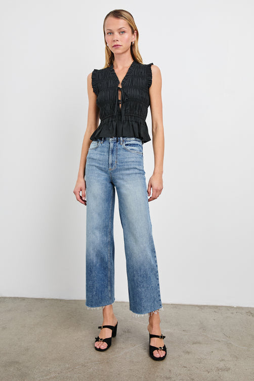 Getty Wide Leg Crop Tradewind