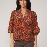 Gilner Farrar Bethany Blouse Pebbles