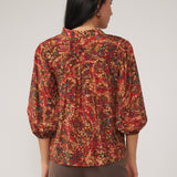 Gilner Farrar Bethany Blouse Pebbles