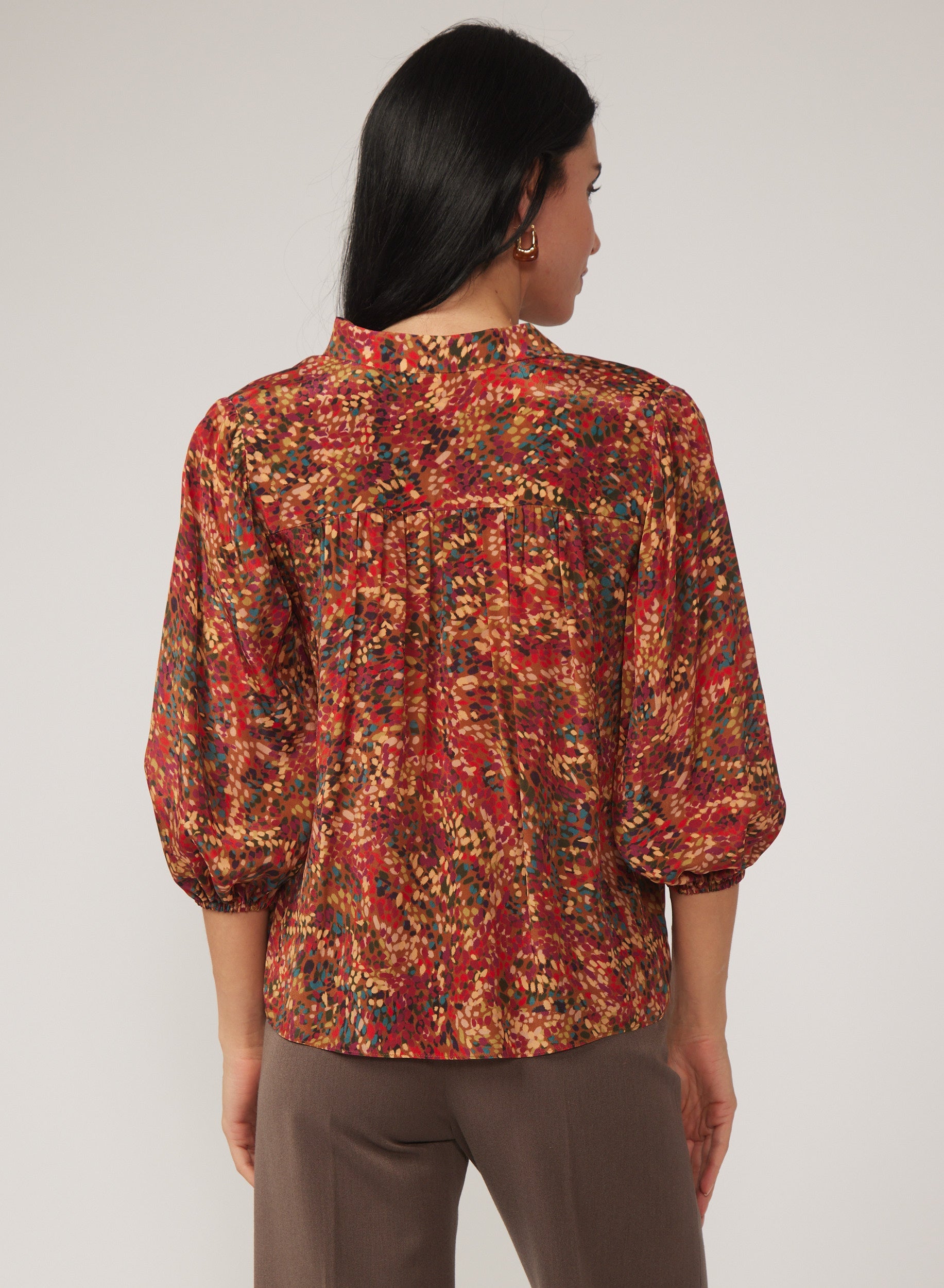 Gilner Farrar Bethany Blouse Pebbles