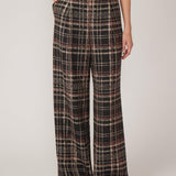 Milena Pant Black Plaid