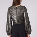Pace Blouse Metallic Space Print