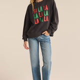 Fa La La Graphic Sweatshirt