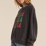 Fa La La Graphic Sweatshirt