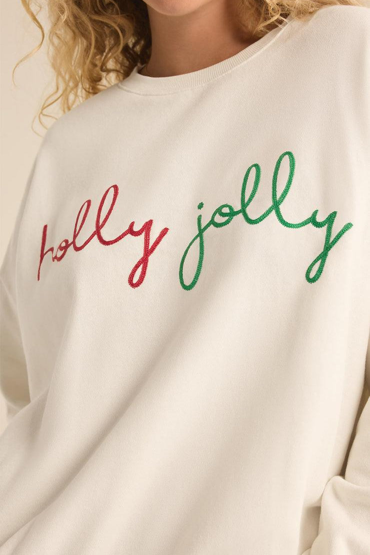 Holly Jolly Graphic Sweatshirt