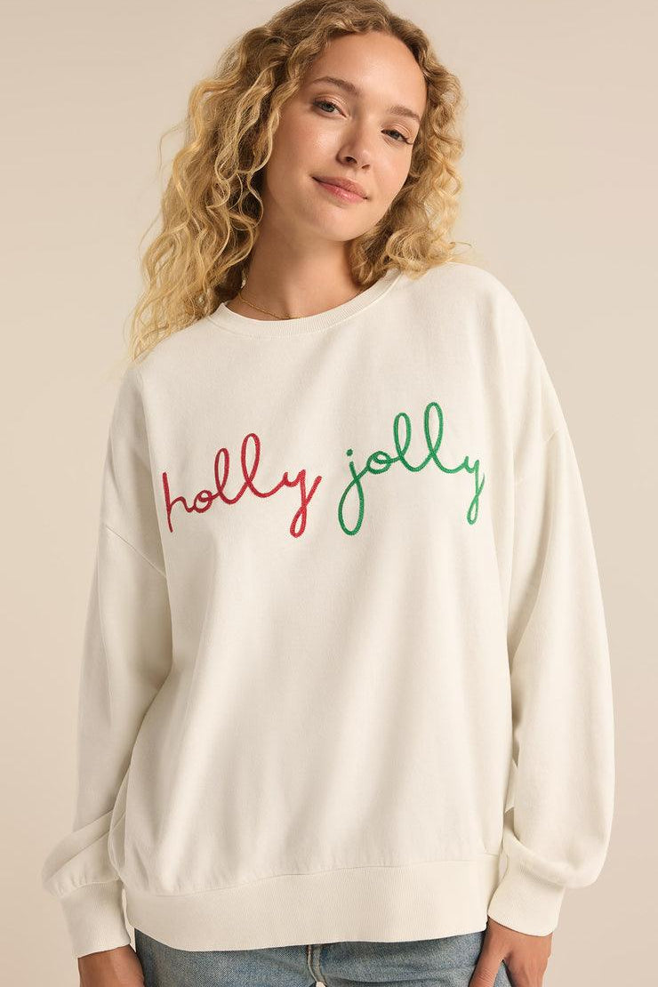 Holly Jolly Graphic Sweatshirt