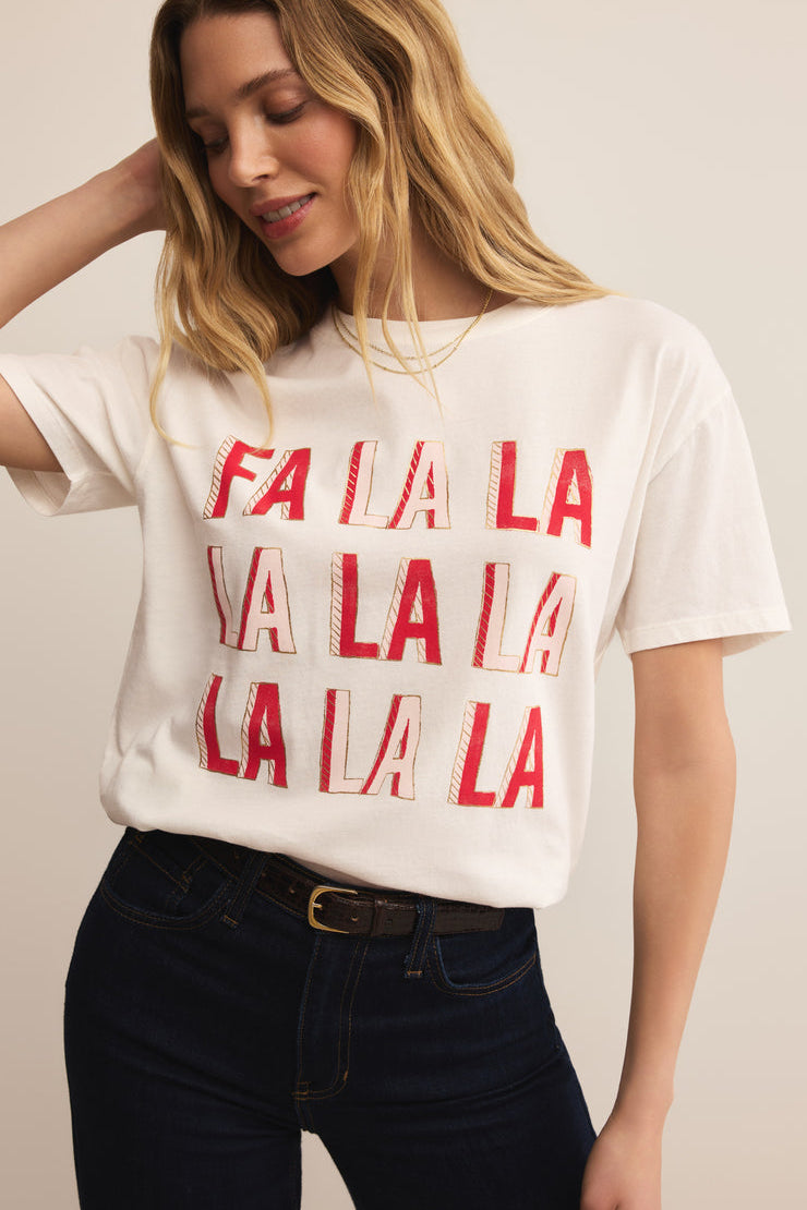 Falala Boyfriend Tee Sea Salt
