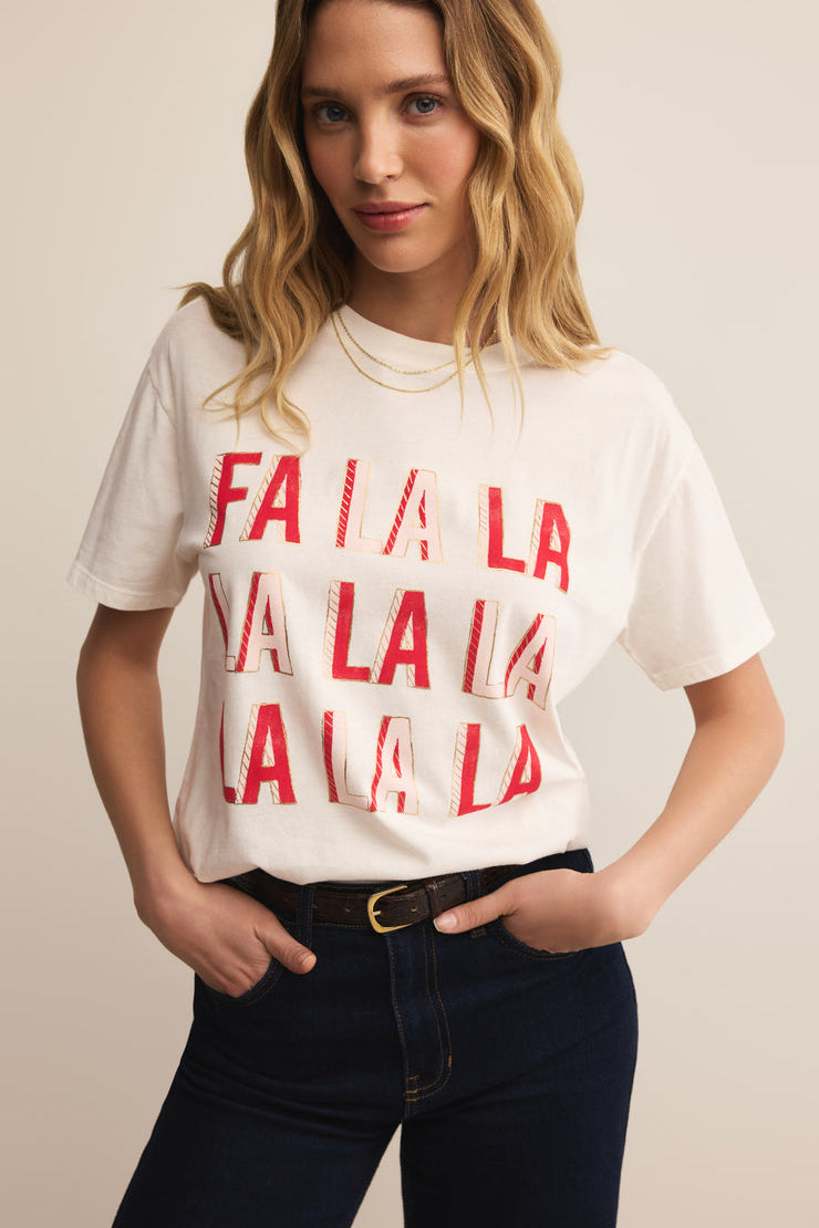 Falala Boyfriend Tee Sea Salt
