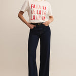 Falala Boyfriend Tee Sea Salt