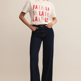 Falala Boyfriend Tee Sea Salt