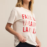 Falala Boyfriend Tee Sea Salt