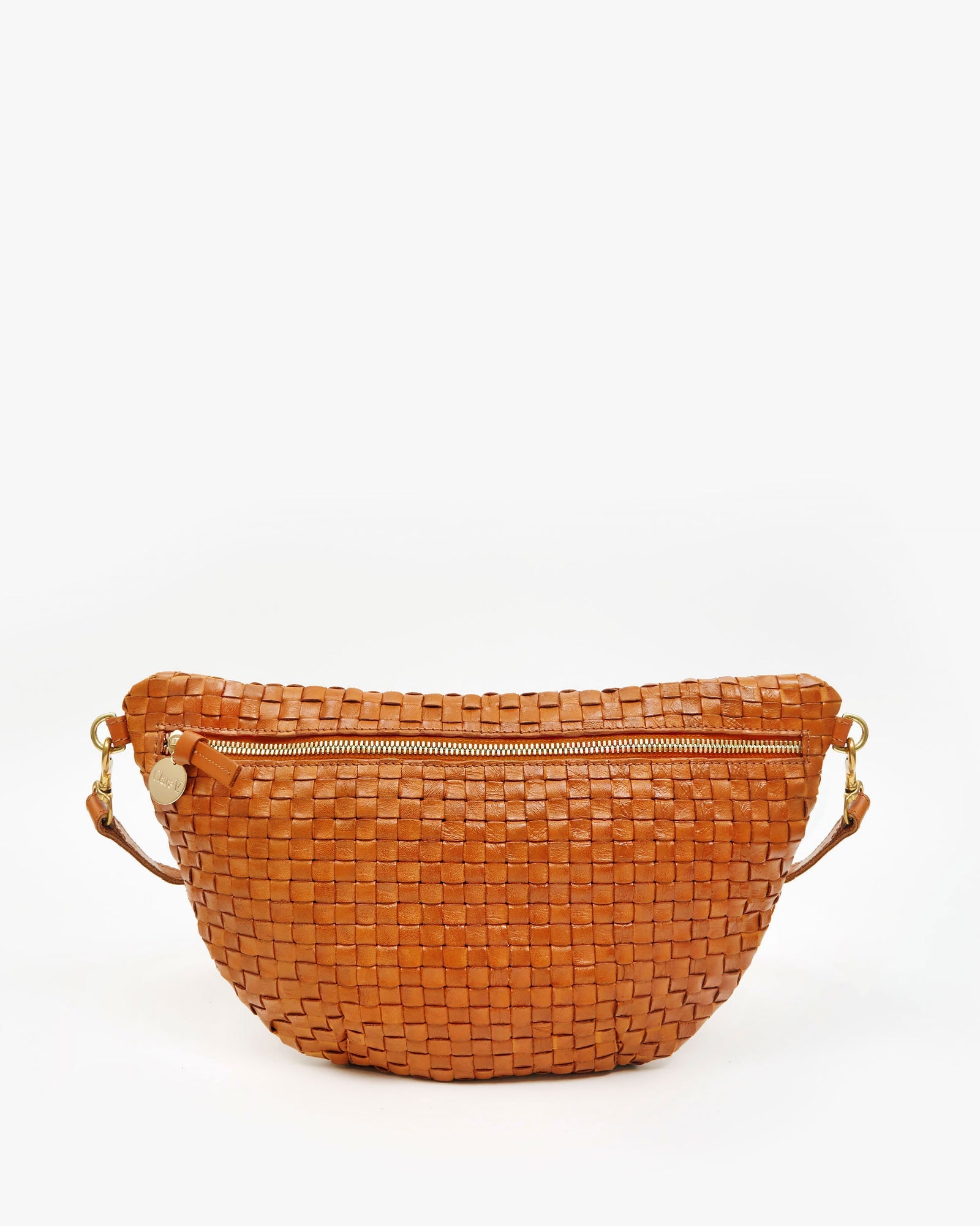 Le Grande Fanny Natural Woven Checker