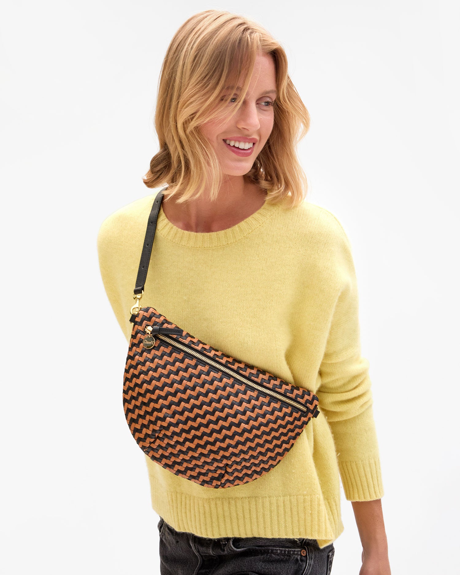 GRANDE FANNY - WOVEN ZIG-ZAG