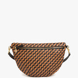 Grande Fanny Woven Zip Zap Black/ Natural