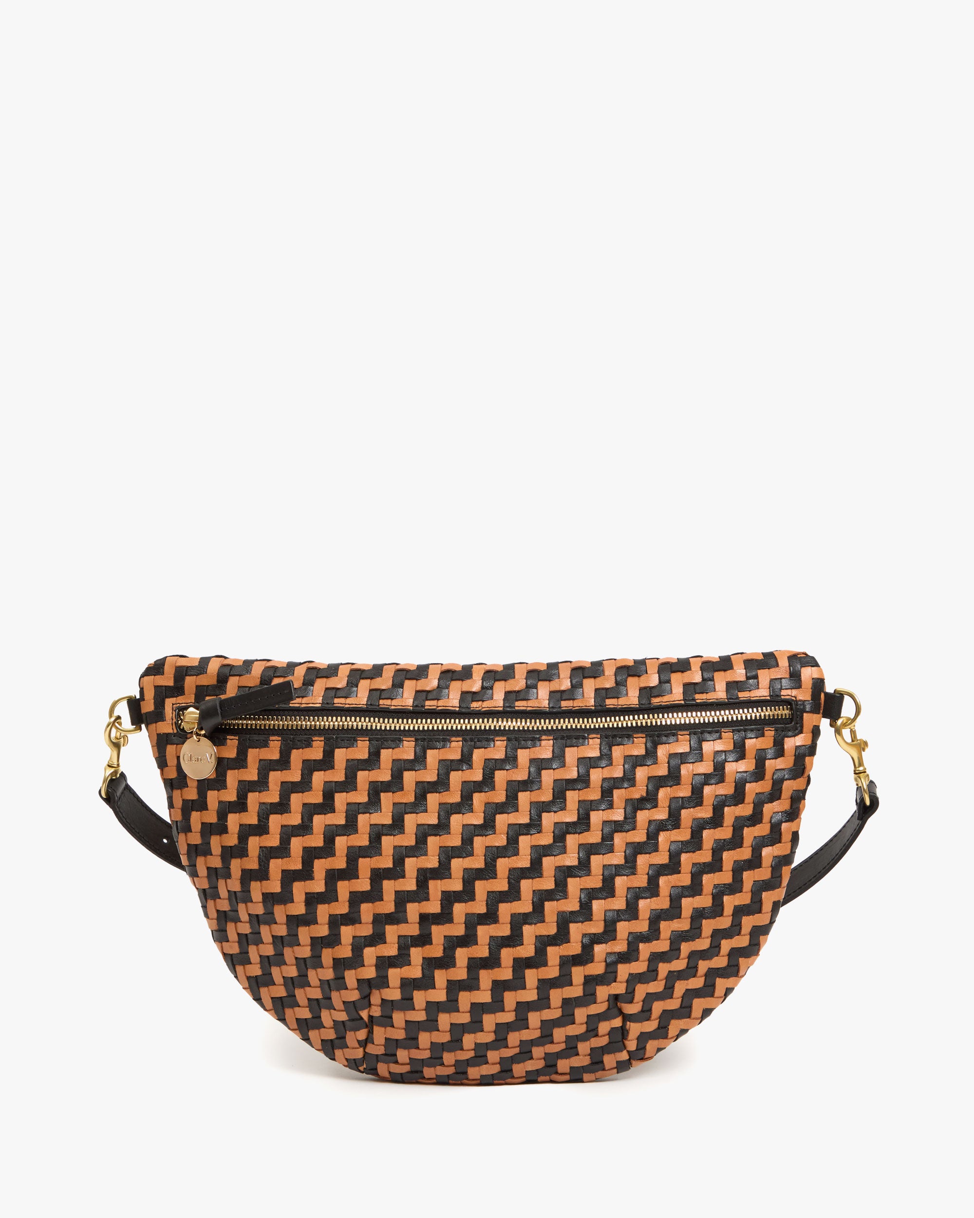 Grande Fanny Woven Zip Zap Black/ Natural