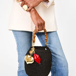 Pot de Miel w/ Bamboo Top Handle Black