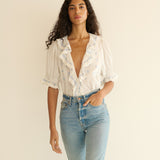Hettie Top In Salt