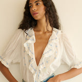 Hettie Top In Salt