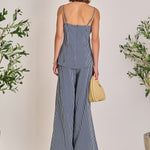 Striped Wide Leg Pant