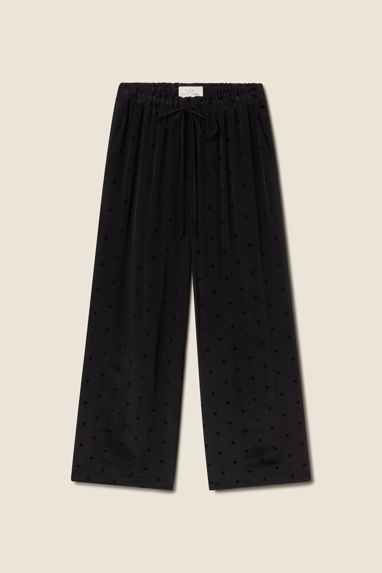 Vera Pant Black Polka Dot