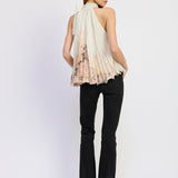 Charlotte Swing Top Ivory Blush Orchid