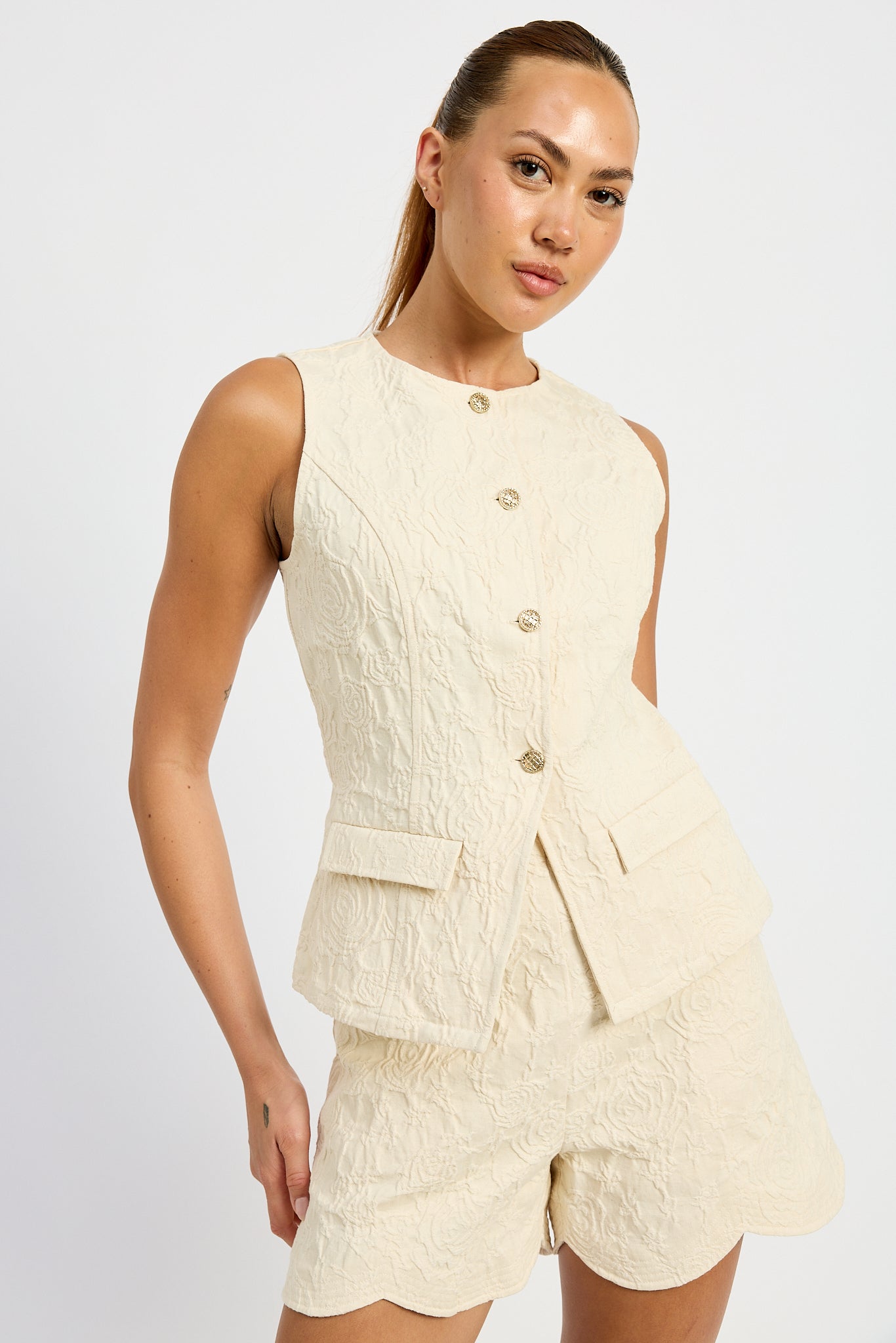 Alice Vest Ivory