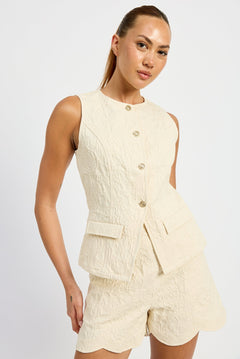 Alice Vest Ivory