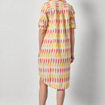 Ikat Shirt Dress Taffy Ikat
