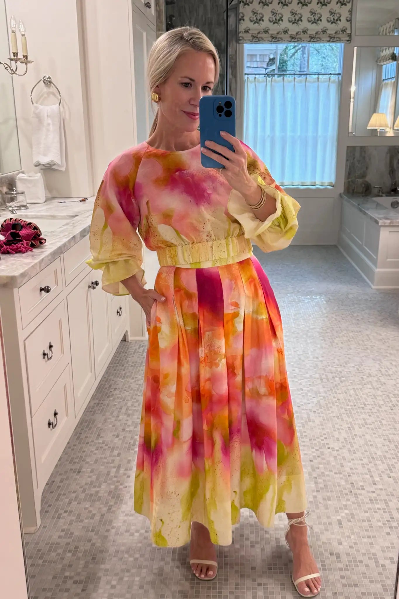 Alexis Skirt Electric Daydream