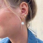 Flower Stud Gold