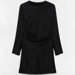 Harpor Long Sleeve Dress Black