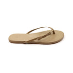 Nude Indie Bow Arched Flip Flop