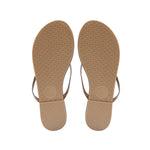 Indie Patent Chocolate Sandal Flop