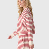 Isabelle Sweatshirt Natural/Red