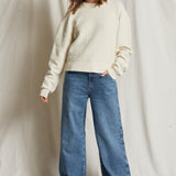 Mayer Reverse Fleece Long Sleeve Pullover Oatmeal