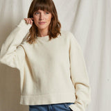 Mayer Reverse Fleece Long Sleeve Pullover Oatmeal