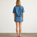 Cory Skirt Medium Indigo Blue
