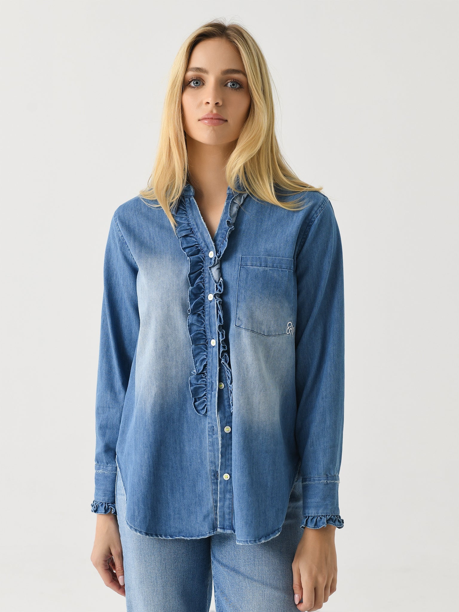 Molly Denim Shirt Blue Denim