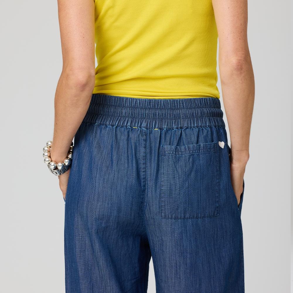Palazzo Denim Pant
