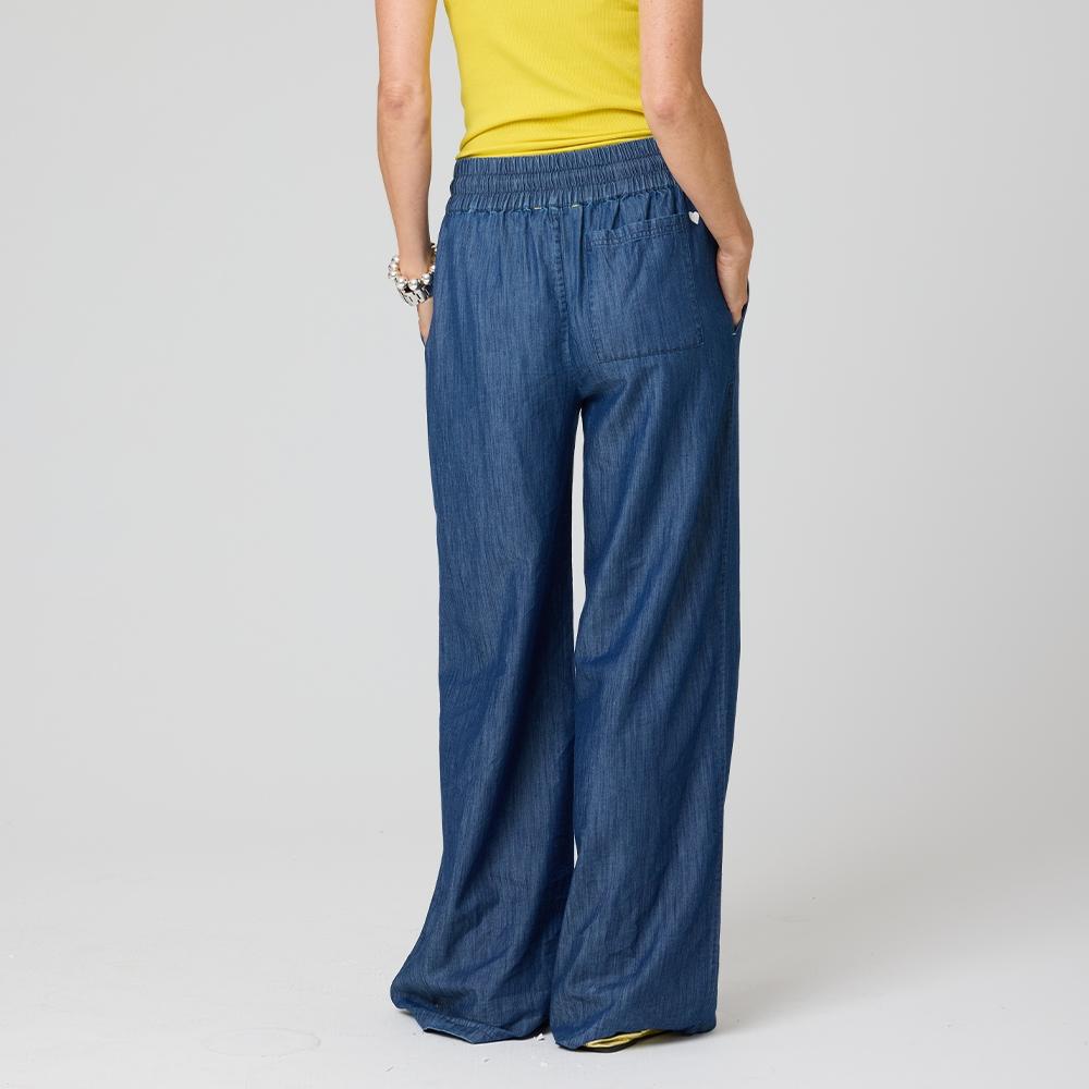 Palazzo Denim Pant