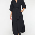 The Kate Maxi Dress Black Onyx
