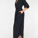 The Kate Maxi Dress Black Onyx