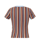 Knoll Top Metallic Stripe