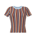 Knoll Top Metallic Stripe