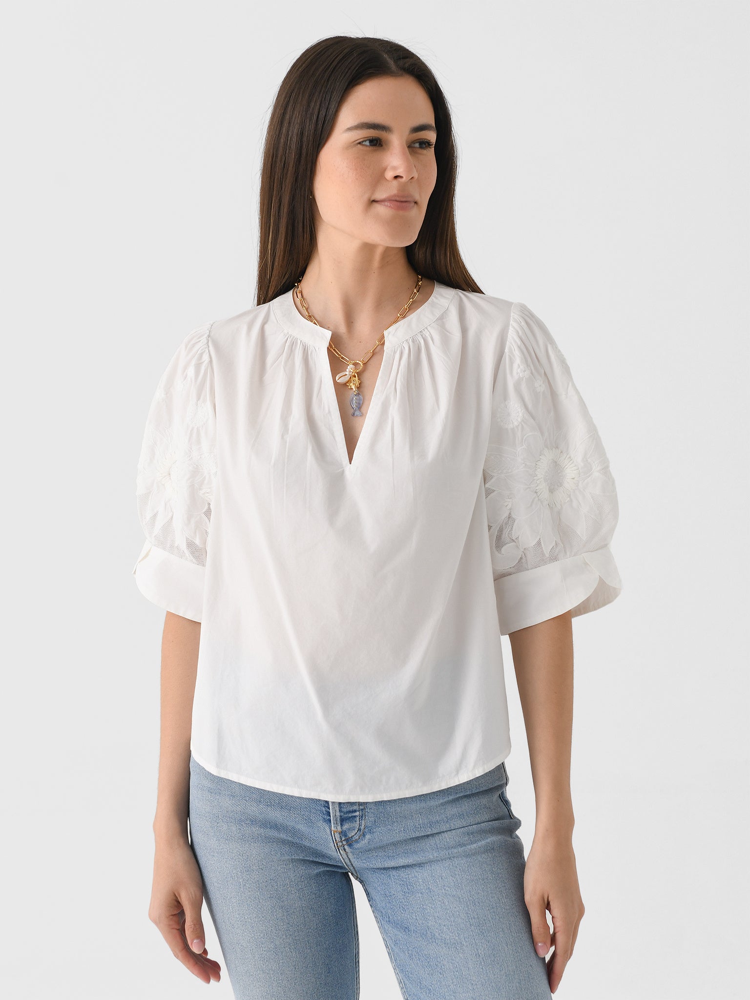 Laria Short Sleeve Blouse