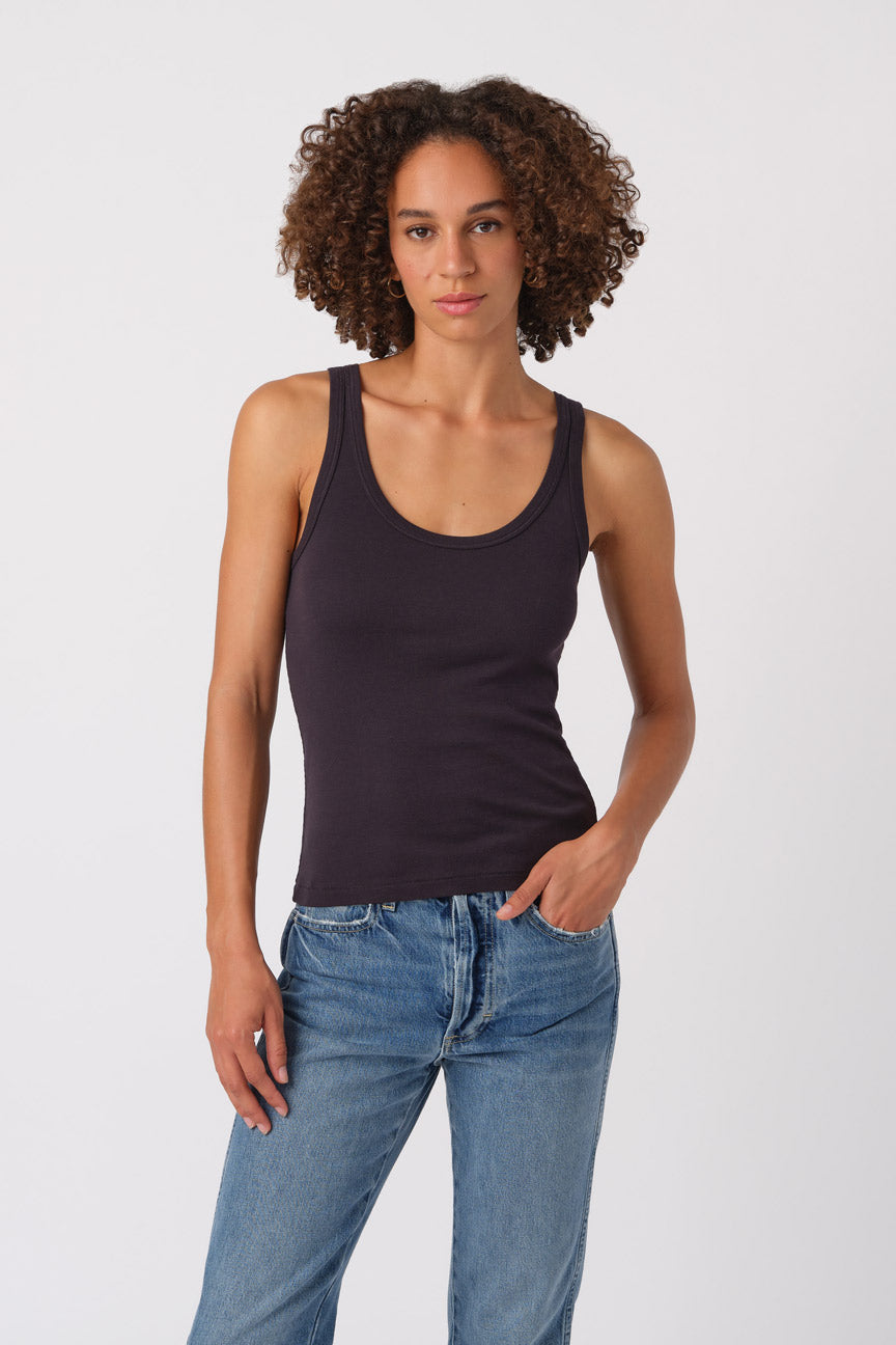 Layering Tank Vintage Black