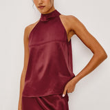 Leah Blouse Garnet